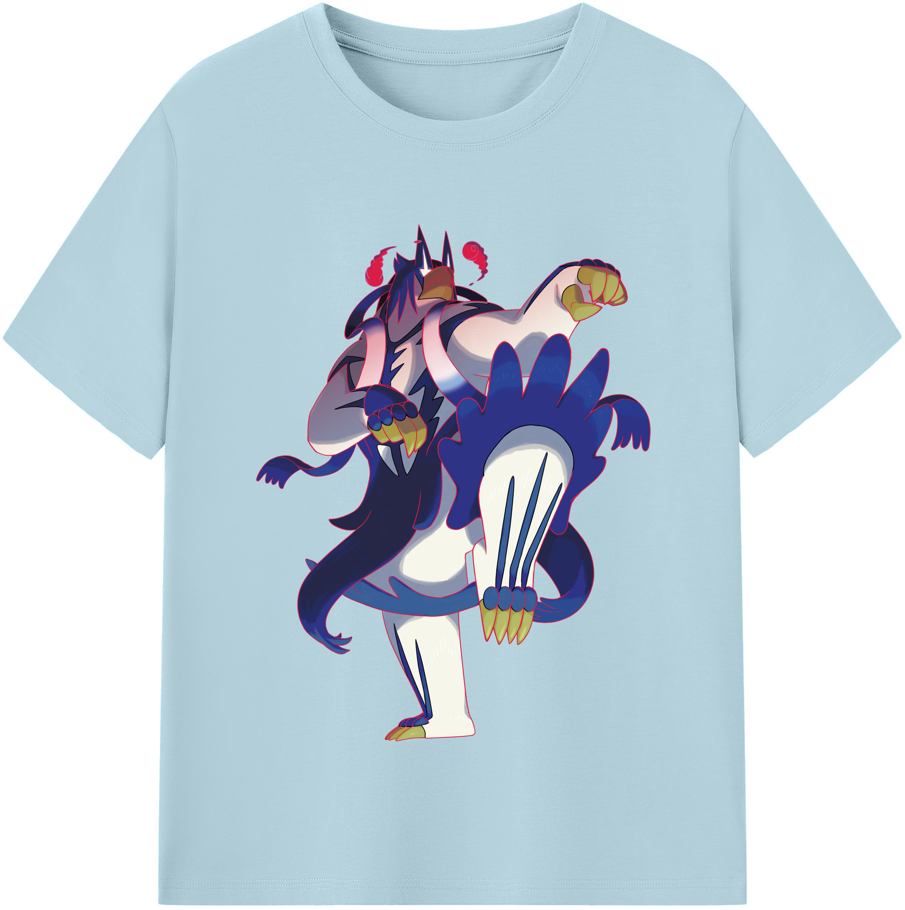 （画像用） ポケットモンスター Pokémon 綿100％半袖Tシャツ（フロントプリント）